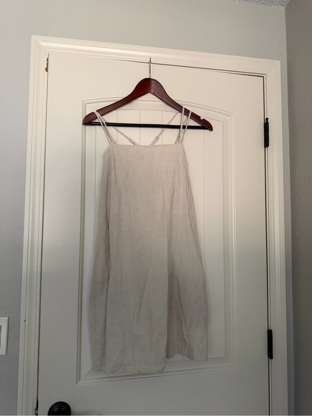 Tan H&M summer dress